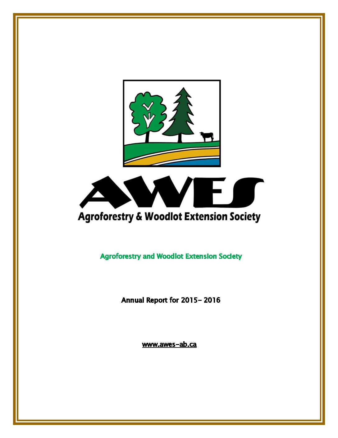 AWES Annual Report 2015-2016